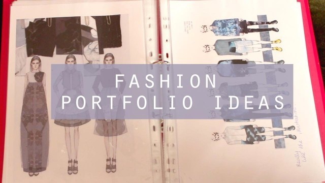 'BA Fashion Design Portfolio Research Ideas (First class degree)'