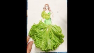'How to Draw Dress 2 | Fashion Designer model Dress'