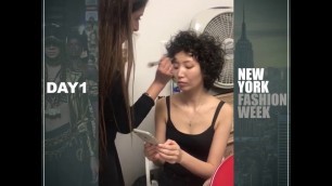 'New York Fashion Week 2020 | Model Makeup | Angel Talwar'