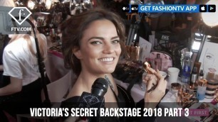 'Nadine Leopold & Bella Hadid Backstage Victoria\'s Secret Fashion Show 2018 | FashionTV | FTV'