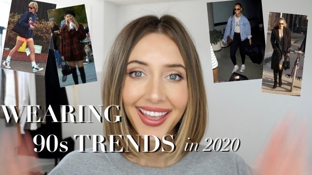HOW TO STYLE 90s TRENDS IN 2020 | looks from 90s style icons