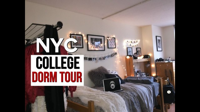 'COLLEGE DORM TOUR | The Fashion Institute of Technology NYC'