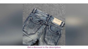 '2018 Fashion Designer Men Jeans Slim Fit Blue Color Cotton Denim Pants Ripped Jeans For Men Patch D'