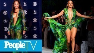 'Jennifer Lopez Posts Behind-the-Scenes Footage From Her Versace Fashion Show Walk | PeopleTV'