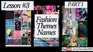 'Fashion themes ideas |Part 1|'
