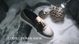 'Louis Leeman Fall/Winter 2016/2017 Menswear Collection - London Fashion Week'