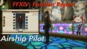 'Final Fantasy XIV: Fashion Report \"Airship Pilot\" 100 points'