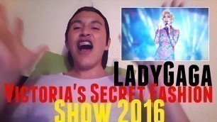 'Lady Gaga - \"Million Reason\" at Victoria\'s Secret Fashion Show 2016 (Reaction)- David Saavedra'