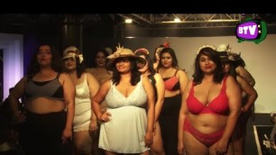 'Indian Plus Size Models On Ramp - Fashion Show !'