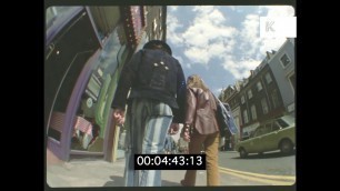 '1970s King\'s Road, London Street Scenes, Fashion, Shops, HD from 35mm'