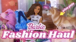 'Unbox Daily:  ALL NEW Barbie Fashion Packs Haul PLUS Pets | Buyers Guide'