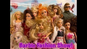 'Barbie Fashion Show...Please watch til end to see me on TV! = ) TY!'