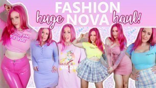 'FASHION NOVA haul 2020 | (pastel, barbie, kawaii & softgirl aesthetic)'