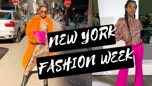 'New York Fashion Week 2020 Vlog || NYFW'