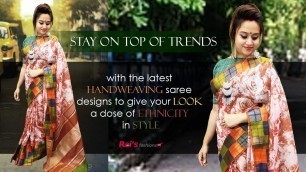 'Stay On Top Of Trends With The Latest Handweaving Sarees (15th December) - 14DO'