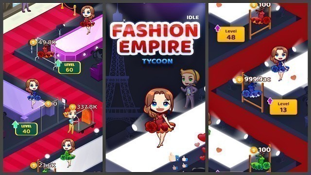 'Fashion Empire Tycoon - Idle Game Manager (Gameplay Android)'