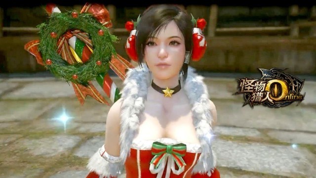 'Monster Hunter Online - New Christmas Fashion vs Weapons Skin Big Update 2018 Video Show'