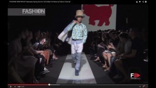 '\"VIVIENNE WESTWOOD\" Menswear Spring Summer 2015 Milan Full Show by Fashion Channel'