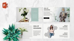 'How to Create Minimalis PowerPoint Clean template for Fashion Presentation'