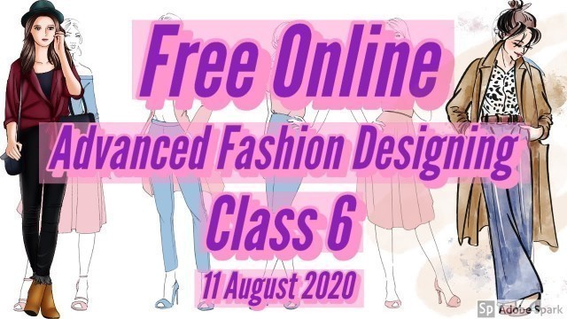 'Free Online Advance Fashion Designing Class 6 // Elements Of Fashion Design // Form & Shapes'