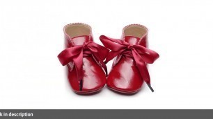 '✅4 Colours Sweet Casual Baby Shoes Princess Girls Baby Kids Pu Leather'