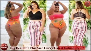 'Big Beautiful Plus Size Curvy - Latest Fashion Style !'