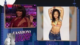Ashanti Rates Her Past Fashion Choices | WWHL