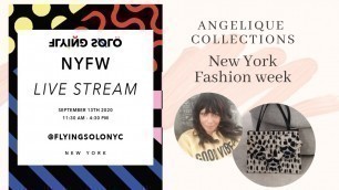 'Update | Angelique  Collections | New York Fashion week 2020 | Today!'