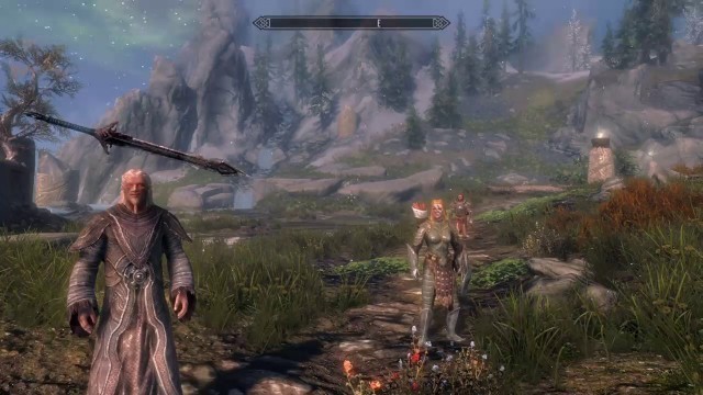 'Skyrim- i guess swords are the latest fashion'