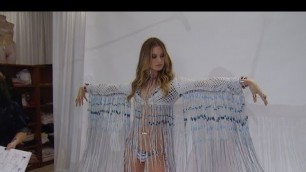'EXCLUSIVE: Inside Behati Prinsloo\'s Victoria\'s Secret Fashion Show Fitting'