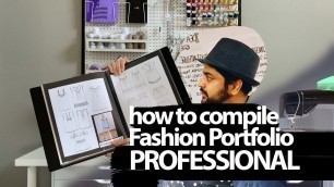 'Portfolio compilation part 2 ! How to make a Professional Fashion Designer Portfolio'