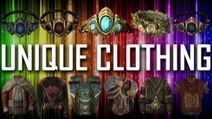 'Skyrim - All Unique Clothing Pieces & Sets'
