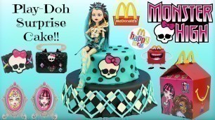 'Monster High Play Doh Surprise Cake - 2015 McDonalds Happy Meal Toys  Monster High'