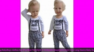 '✓RU Sale Newborn Clothing BabyBoys clothes Set 3Pcs Bow Tie Infant 0-1'