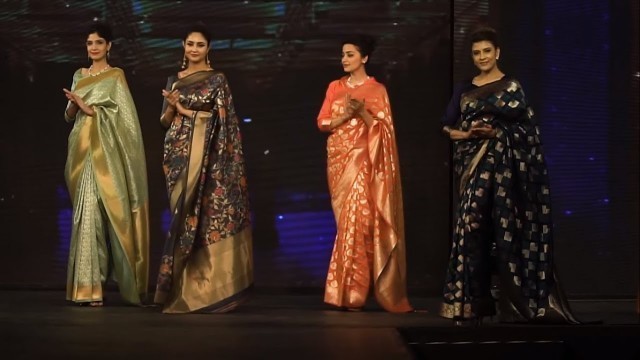 'Best Top Indian Saree Fashion Show Top Indian Model In Sarees'