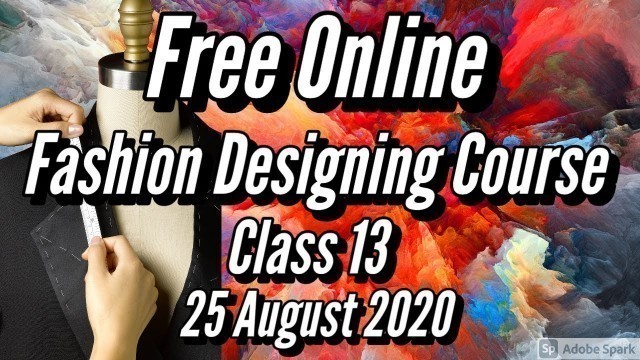 Free Online Advance Fashion Designing Class 13 // Principle Of Fashion Design // Proportion