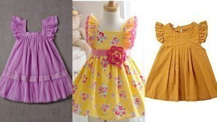 'Stylish baby girl frock new party wear frock designs'