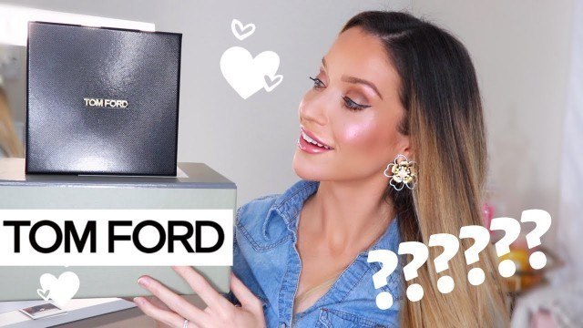 'NEW TOM FORD BEAUTY + FASHION UNBOXING | DESIGNER HAUL'