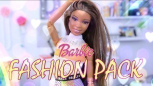 'Unbox Daily:  Barbie Fashion Pack Haul - ALL NEW DOLL FASHION For any size Barbie'