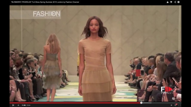 '\"BURBERRY PRORSUM\" Full Show Spring Summer 2015 London by Fashion Channel'
