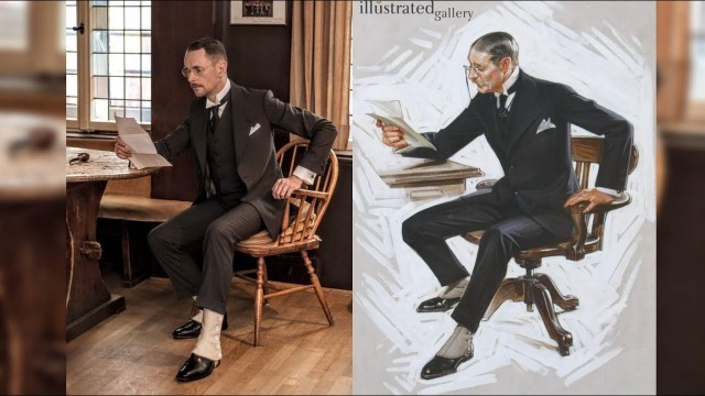 'Early 1920s Mens Fashion - Part 1: Overall aesthetic and the German-American connection'