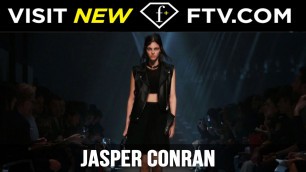 'Jasper Conran Spring/Summer 2017 at London Fashion Week | FashionTV'