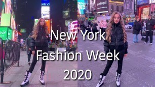 'New York Fashion Week 2020 VLOG | Summer Riggleman'