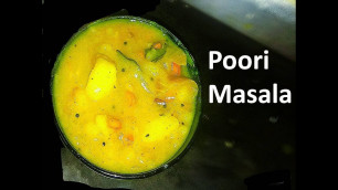 'Poori masala - Restaurant style | FASHION EMPIRE ||'