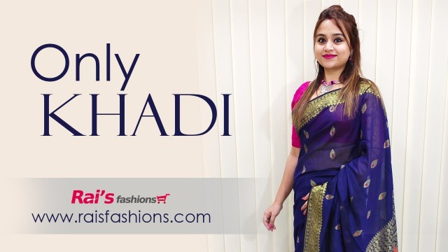 'Exclusive Khadi Sarees Collection (01st March) - 01MA'