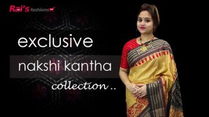 'Beautiful Hand Kantha Stitch Collection (15th January) - 15JS'