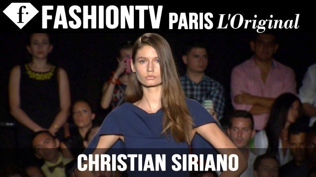 'Christian Siriano Spring/Summer 2015 Runway Show | New York Fashion Week NYFW | FashionTV'
