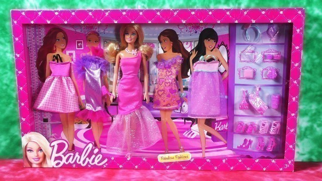 'Barbie Fashion Fairytale Toys - Barbie Fabulous Fashions - Barbie Dolls Fashion Collection'