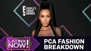 'E! People\'s Choice Awards Red Carpet Fashion Breakdown | Latinx Now! | E! News'