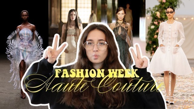 'Fashion Week - Haute Couture 2021(SCHIAPARELLI, CHANEL, DIOR, FENDI,...)'